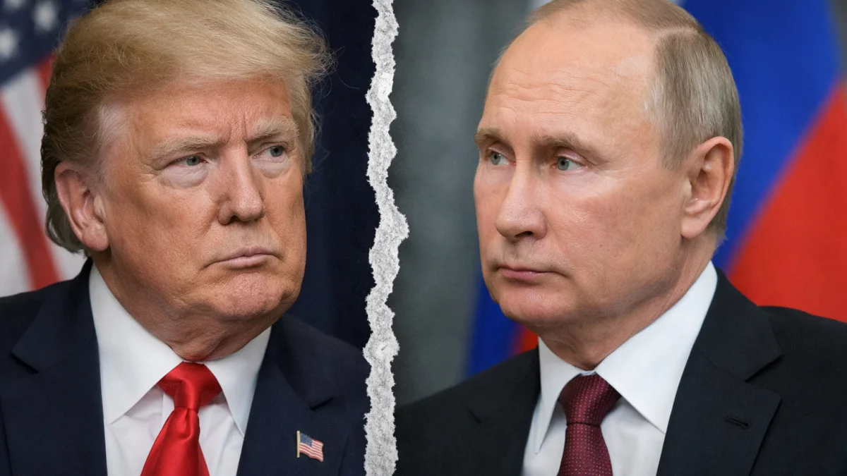 Trump Signals Possible Rift With Russian President Putin