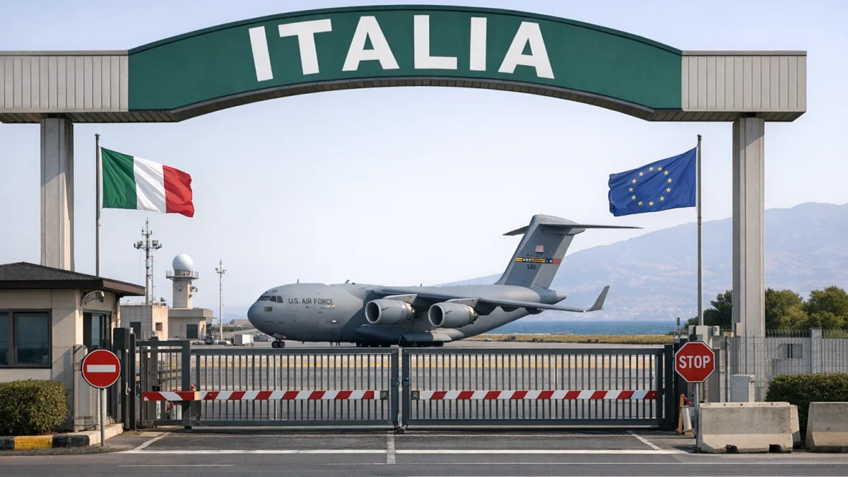 Italy Refuses US Aircraft Use Of Sicily Base