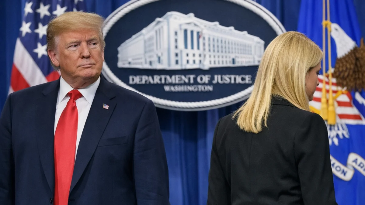 Trump Ousts Attorney General Pam Bondi From Justice Department