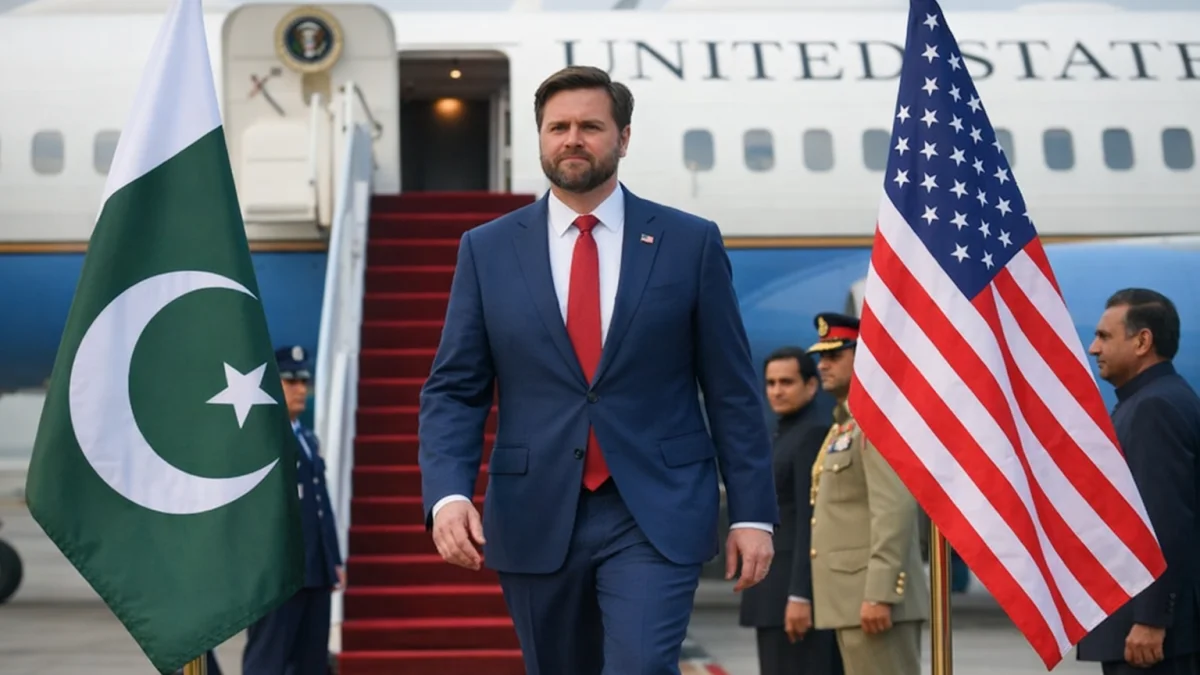 Vice President Vance Arrives in Pakistan for High-Stakes Iran Peace Talks