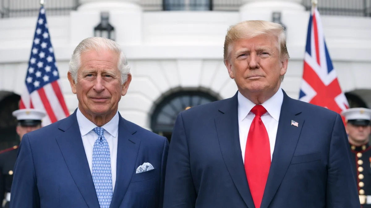King Charles arrives in Washington for high stakes meeting with Trump