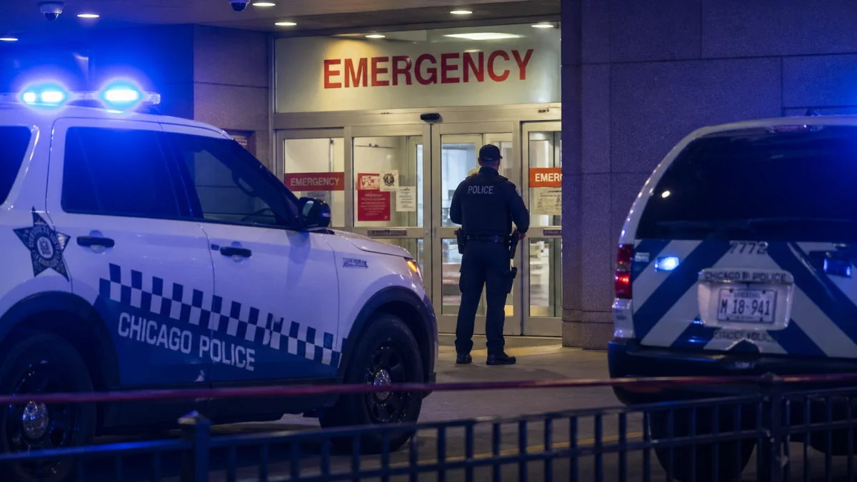 Chicago police officer killed in hospital shooting another critically injured