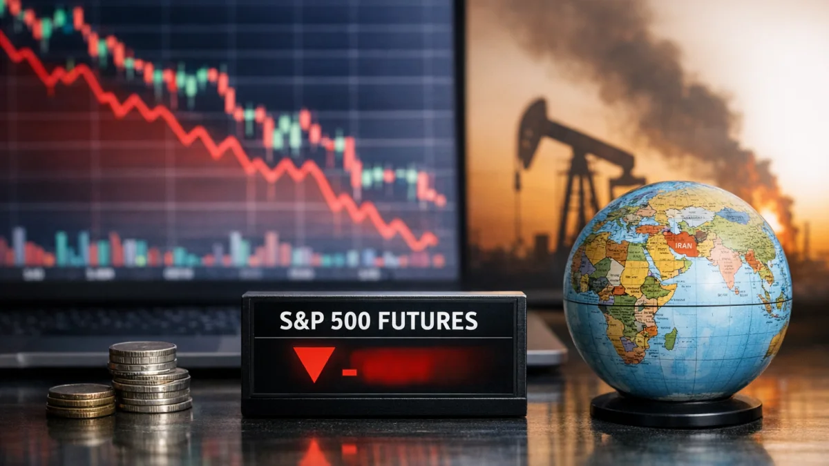 S&P 500 futures edge lower as Iran conflict impacts global markets