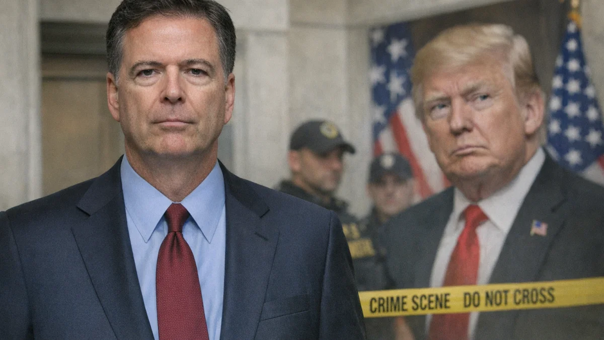James Comey Indicted Over Alleged Threat Against President Trump