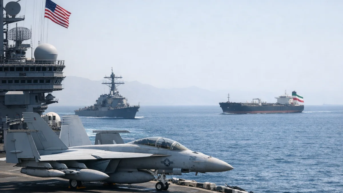 Trump Says US Naval Blockade on Iran Remains in Place