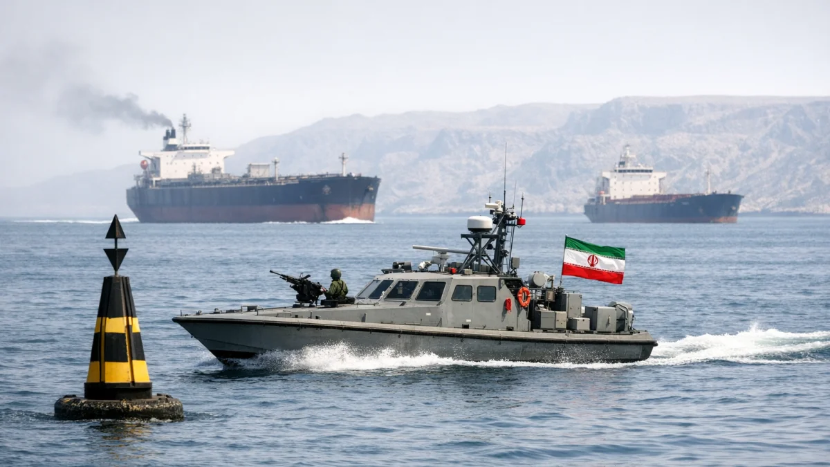 Iran Recloses Strait of Hormuz After Attacking Ships