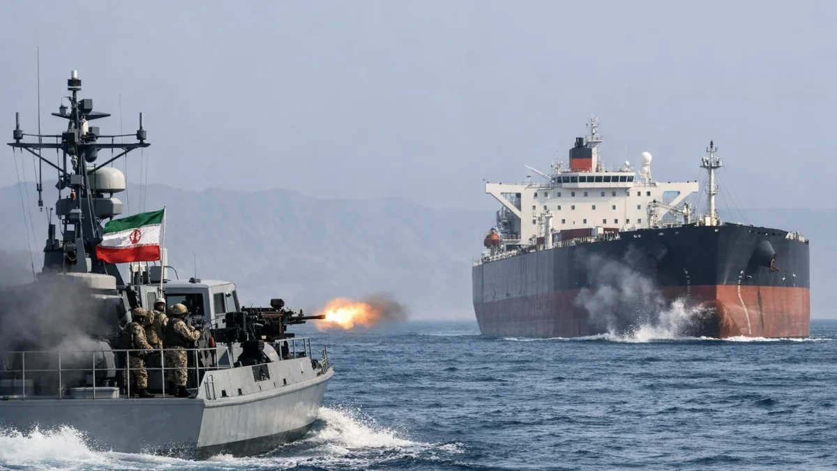 Iran Closes Strait of Hormuz Again and Fires on Ships