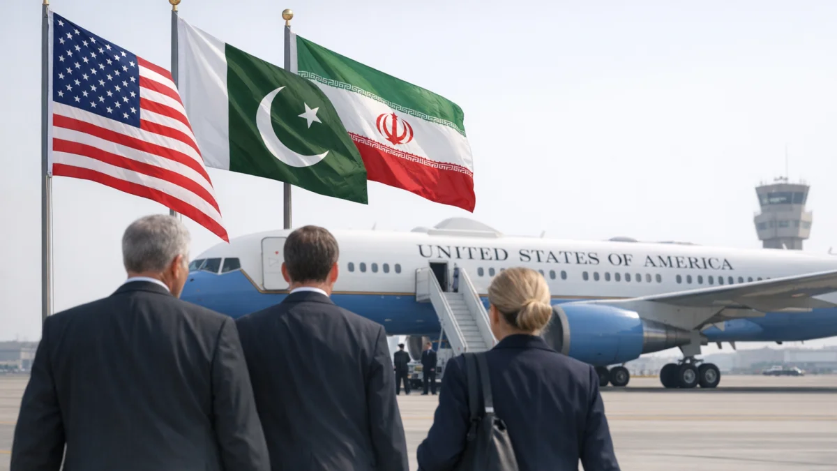 Trump Announces US Negotiators Heading to Pakistan for Iran Talks