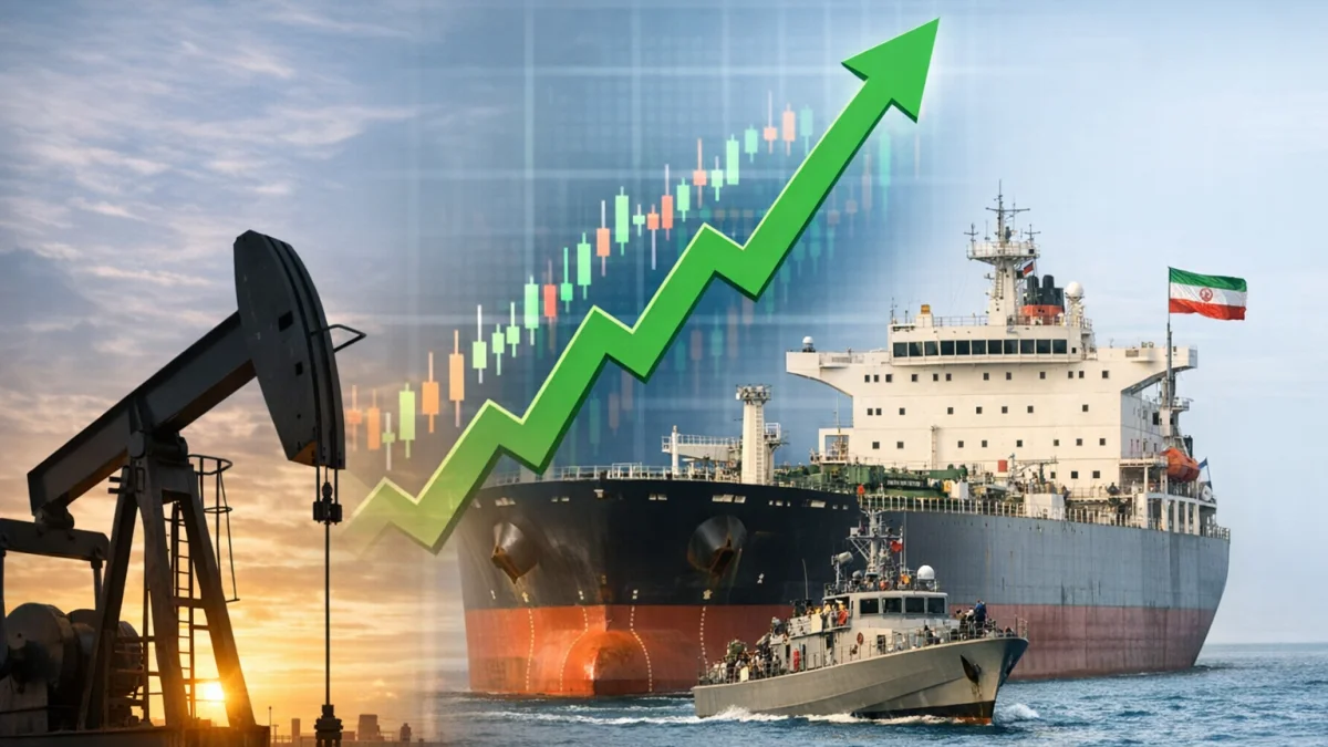 Oil Prices Rise Sharply After Iranian Ship Seizure