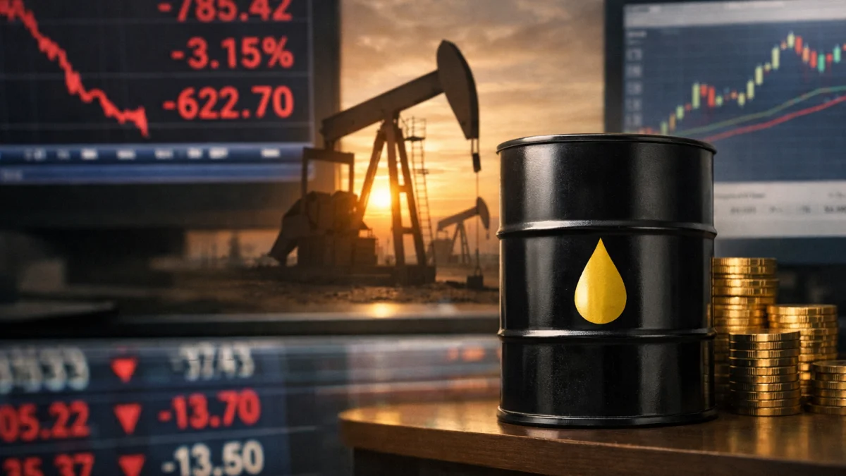 Global Markets Plunge as Oil Prices Spike Over Supply Fears