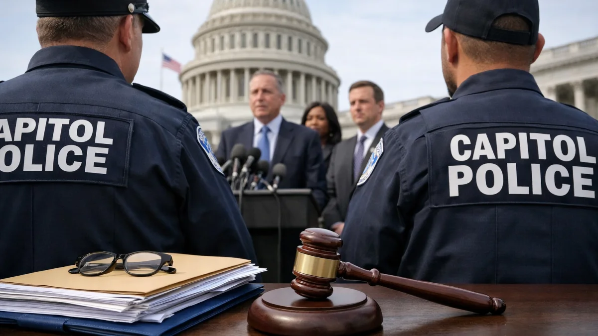 Capitol Police Officers Sue to Block Trump Administration Payout Fund