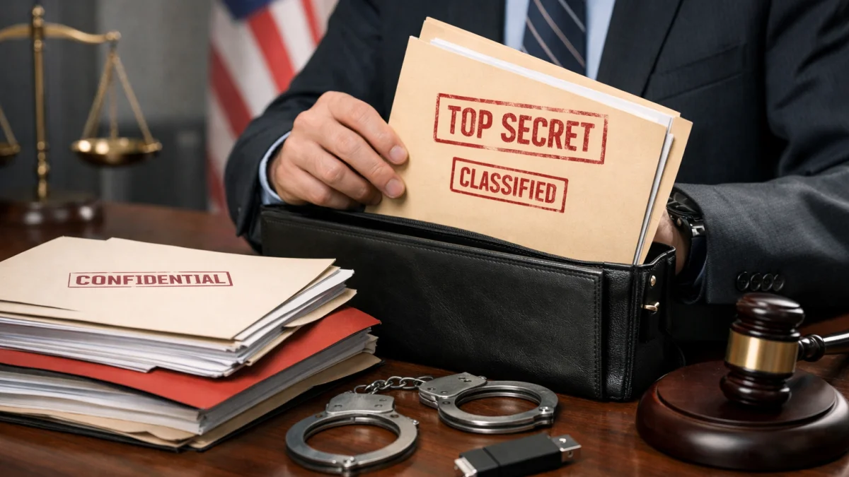 Former Federal Prosecutor Charged with Stealing Sealed Trump Documents Report