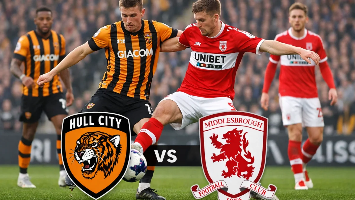 Hull City Faces Middlesbrough in Key EFL Championship Clash