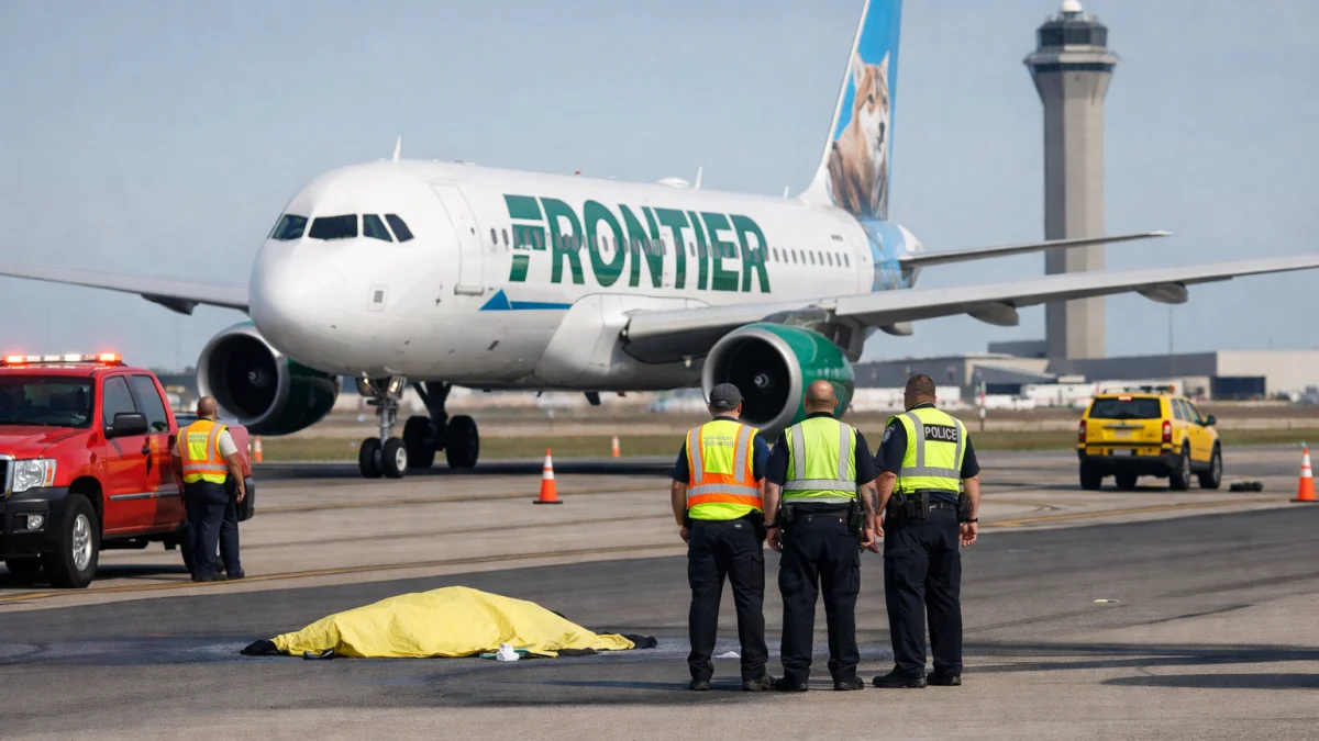 Frontier Airlines Plane Strikes Pedestrian on Denver Airport Runway