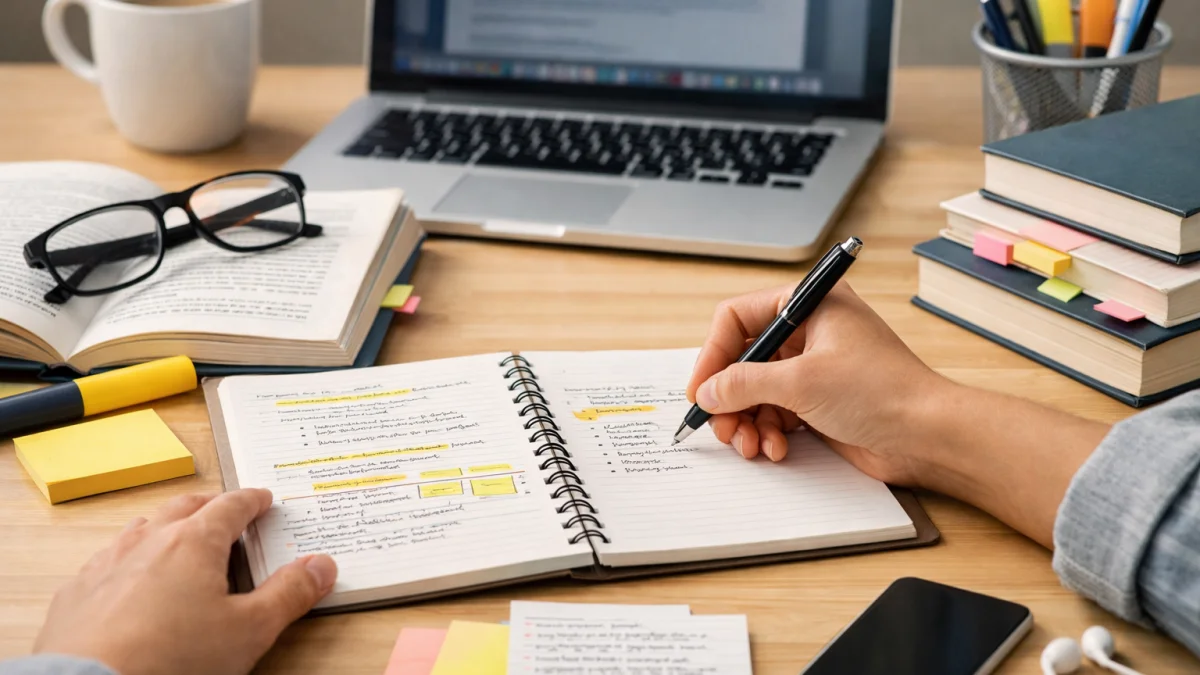 Guide to Building Stronger Note Taking and Study Habits