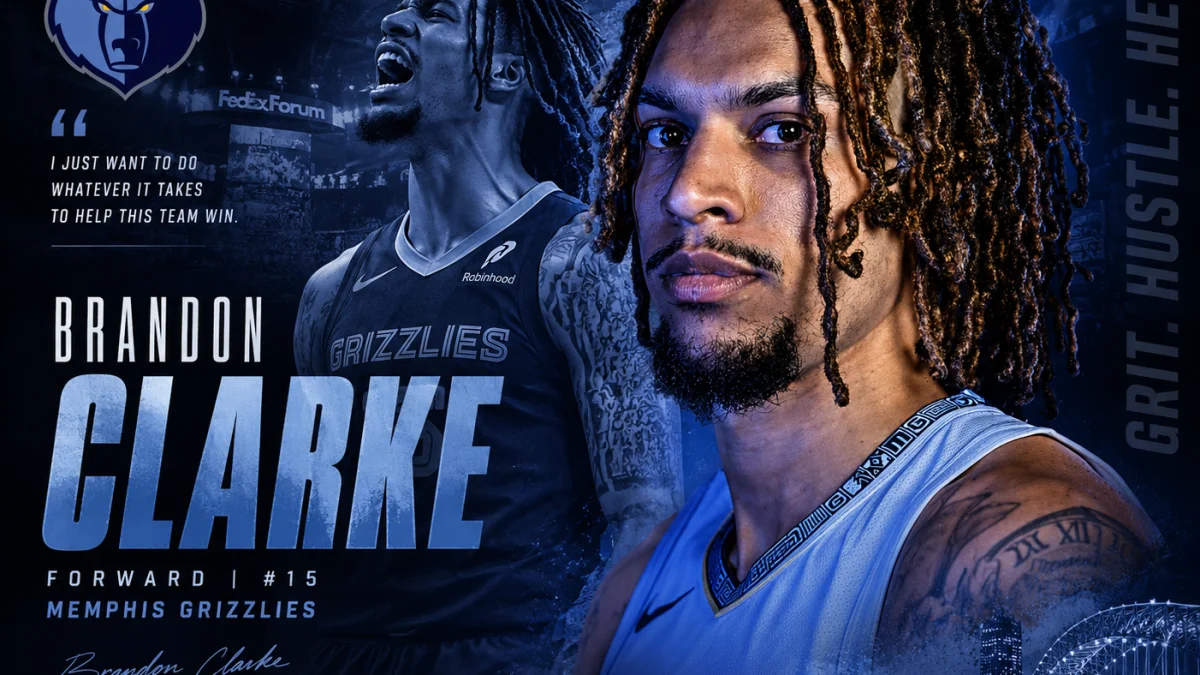 Memphis Grizzlies Forward Brandon Clarke Dies Suddenly at Age 29