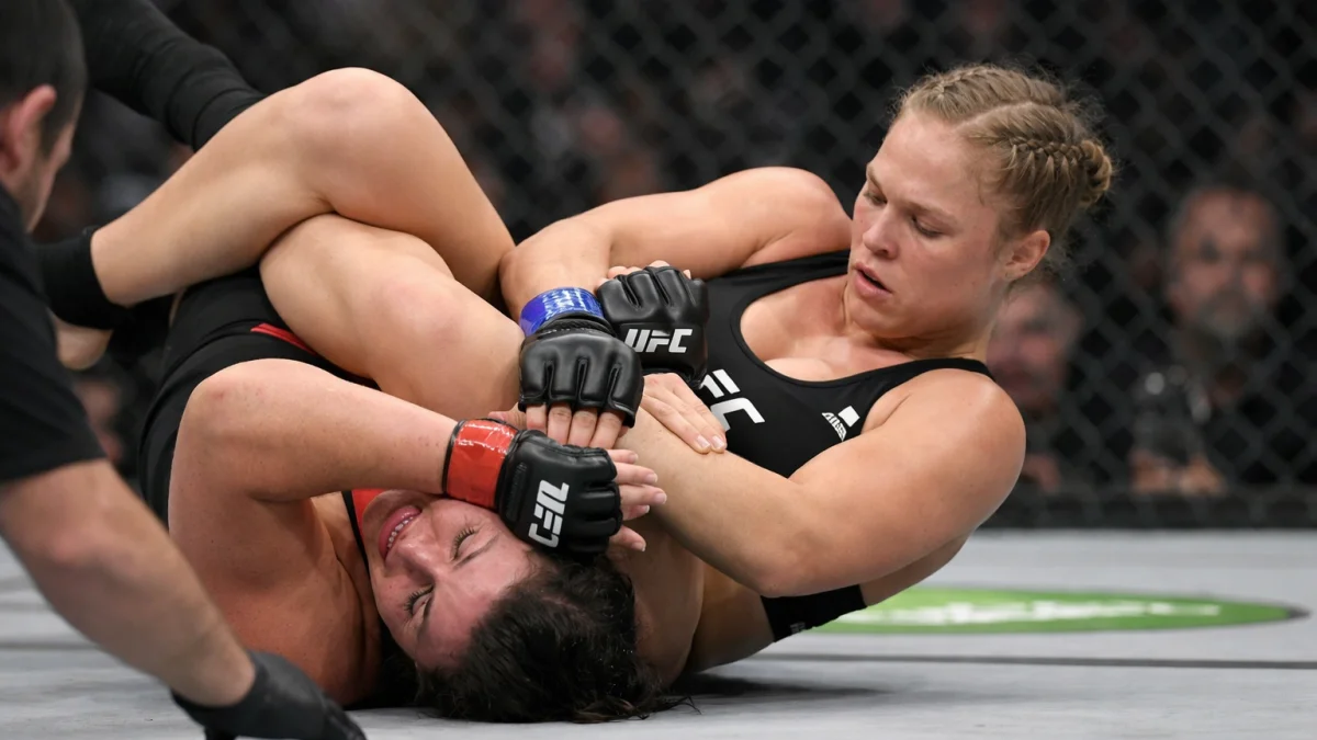 Ronda Rousey Submits Gina Carano In Stunning MMA Return