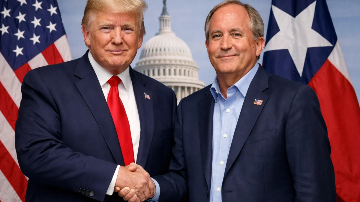 Trump Endorses Ken Paxton Over John Cornyn in Texas Senate Primary