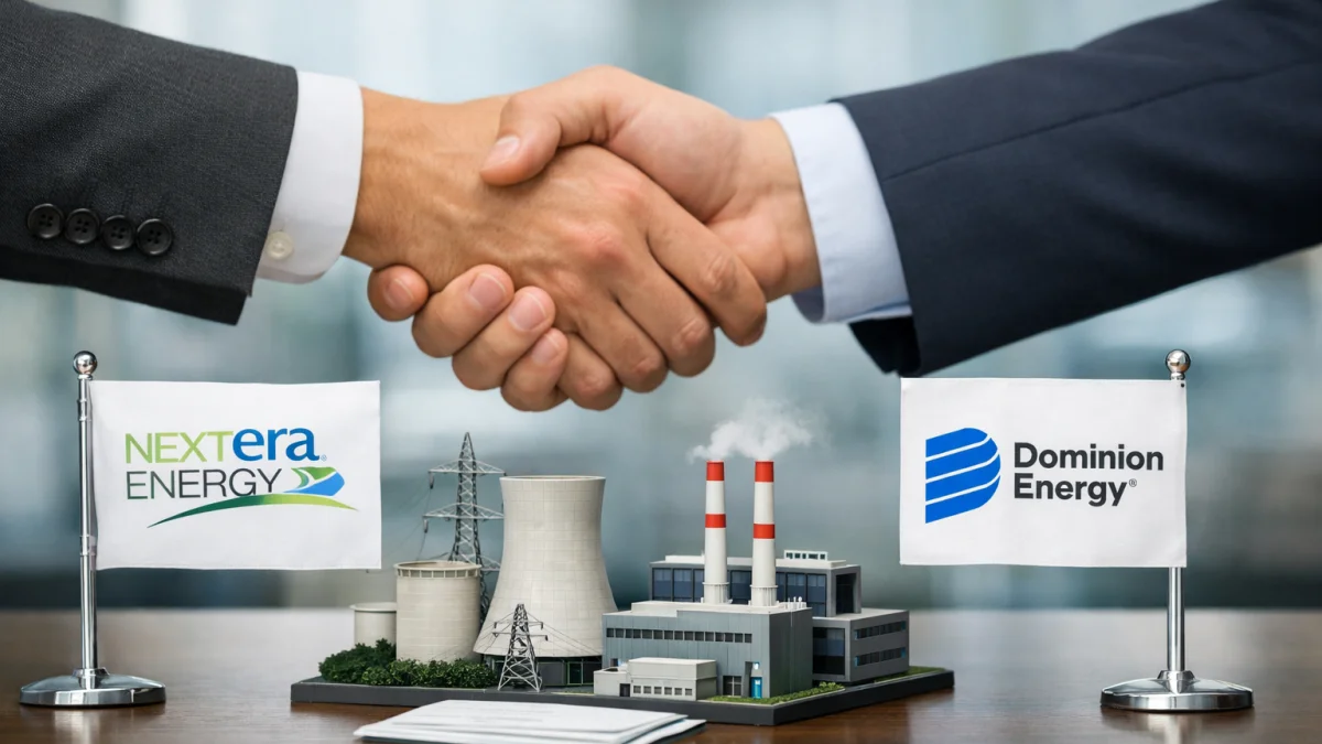 NextEra Energy Agrees to Acquire Dominion Energy in Major Utility Deal
