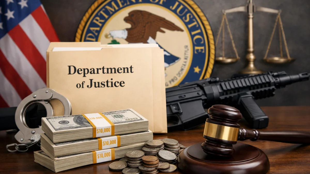 Justice Department Launches 1.8 Billion Dollar Anti-Weaponization Fund