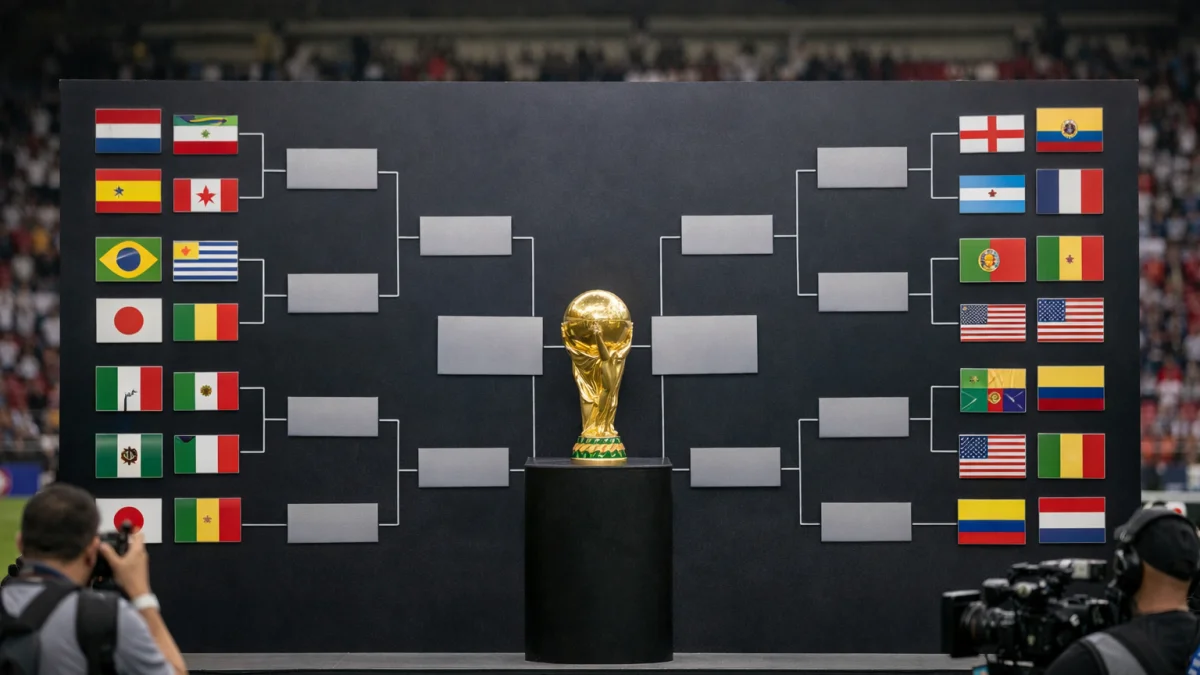 FIFA World Cup 2026 Knockout Bracket Set as Round of 32 Begins