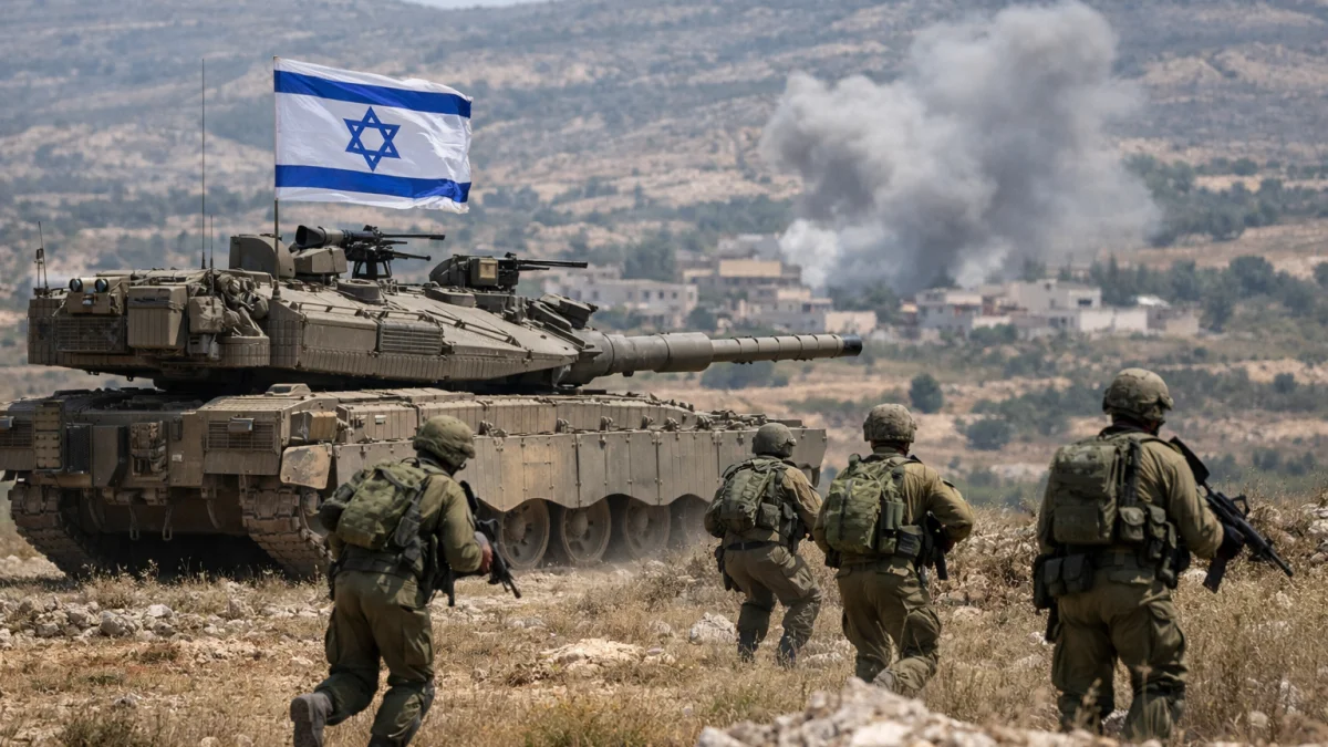 Israeli Forces Launch Major Ground Operation In Southern Lebanon After Rocket Barrage