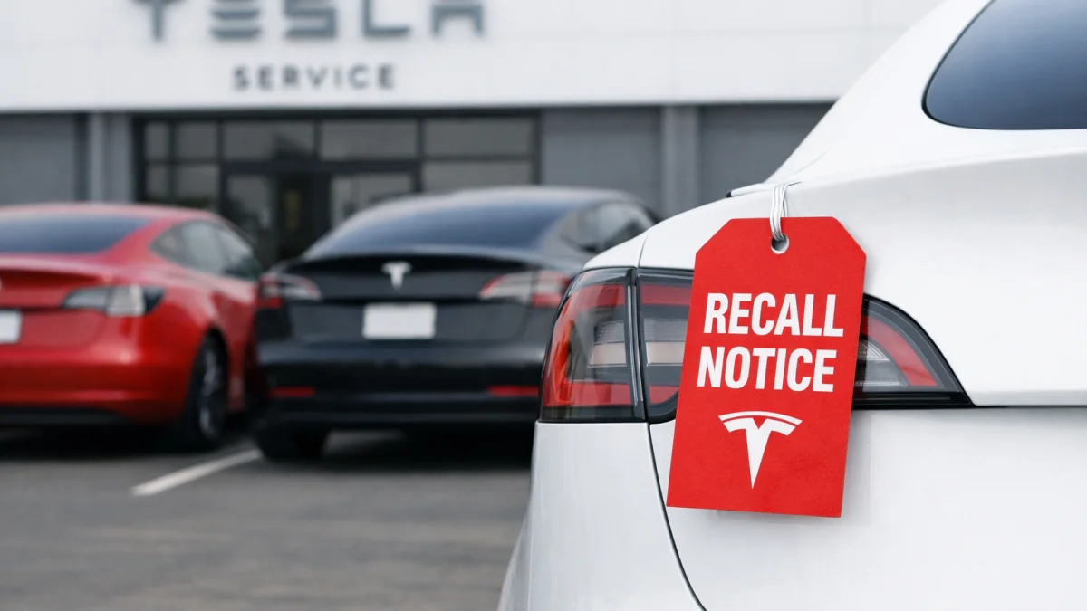Tesla Recalls Over One Million Vehicles Worldwide Over Critical Software Failure
