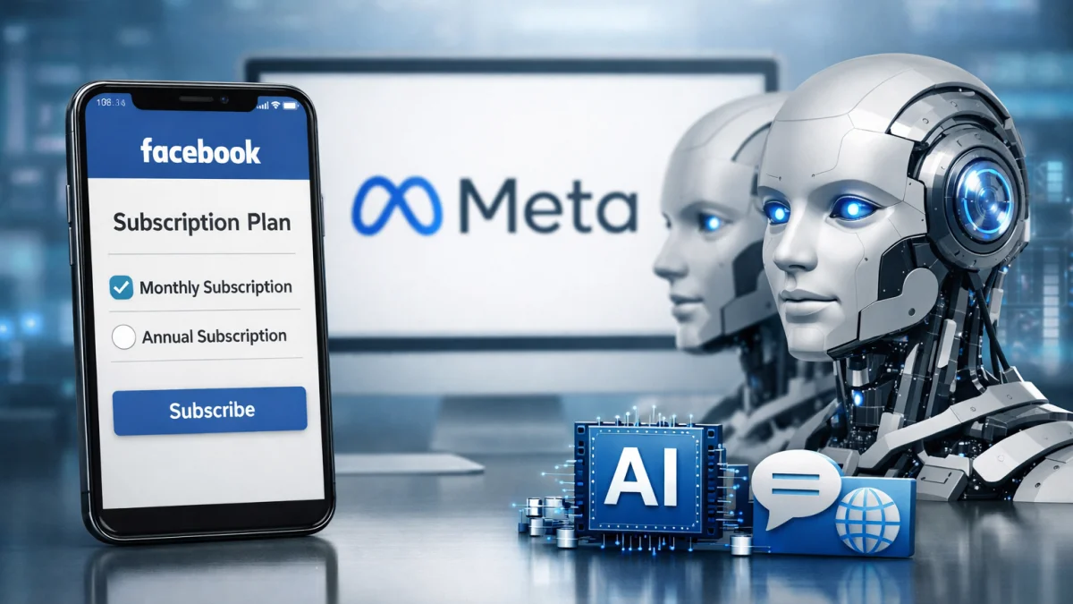 Facebook Launches New Subscription Plans as Meta Expands AI Features