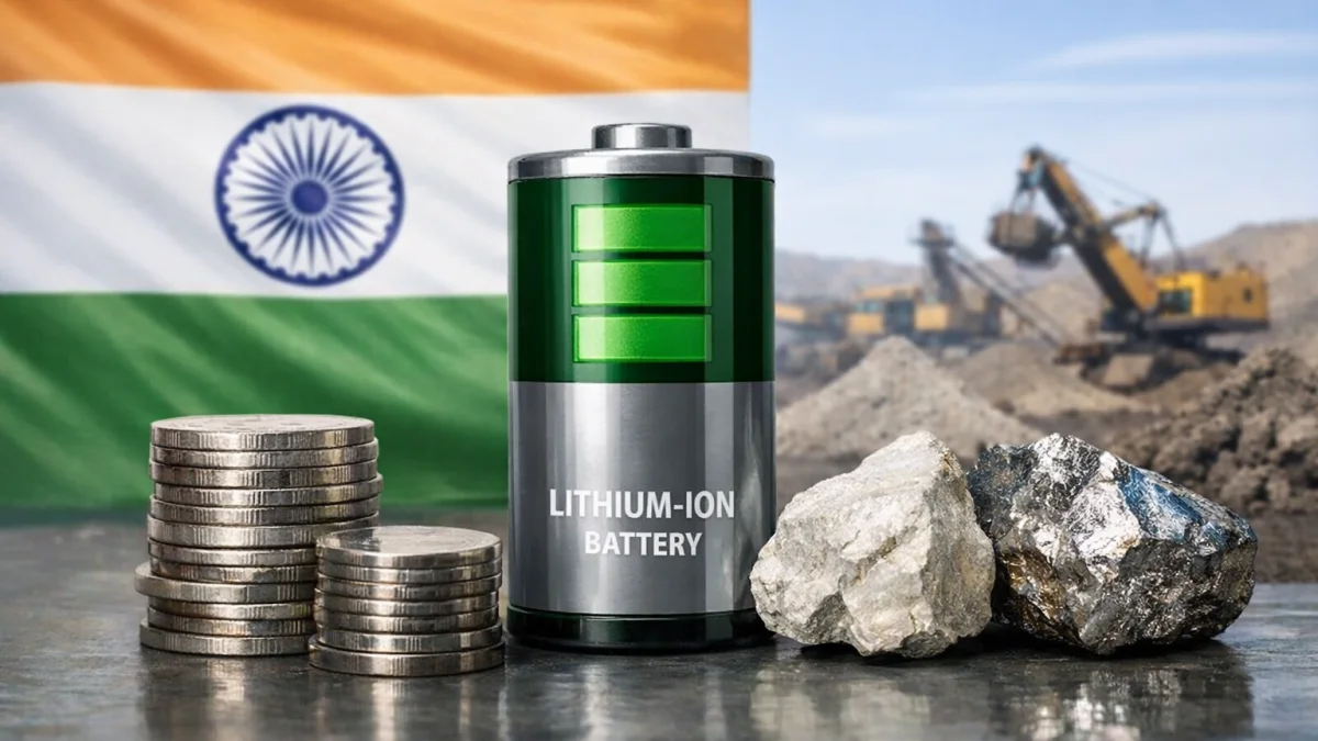 India Set to Launch $313 Million Lithium, Nickel Incentive Plan
