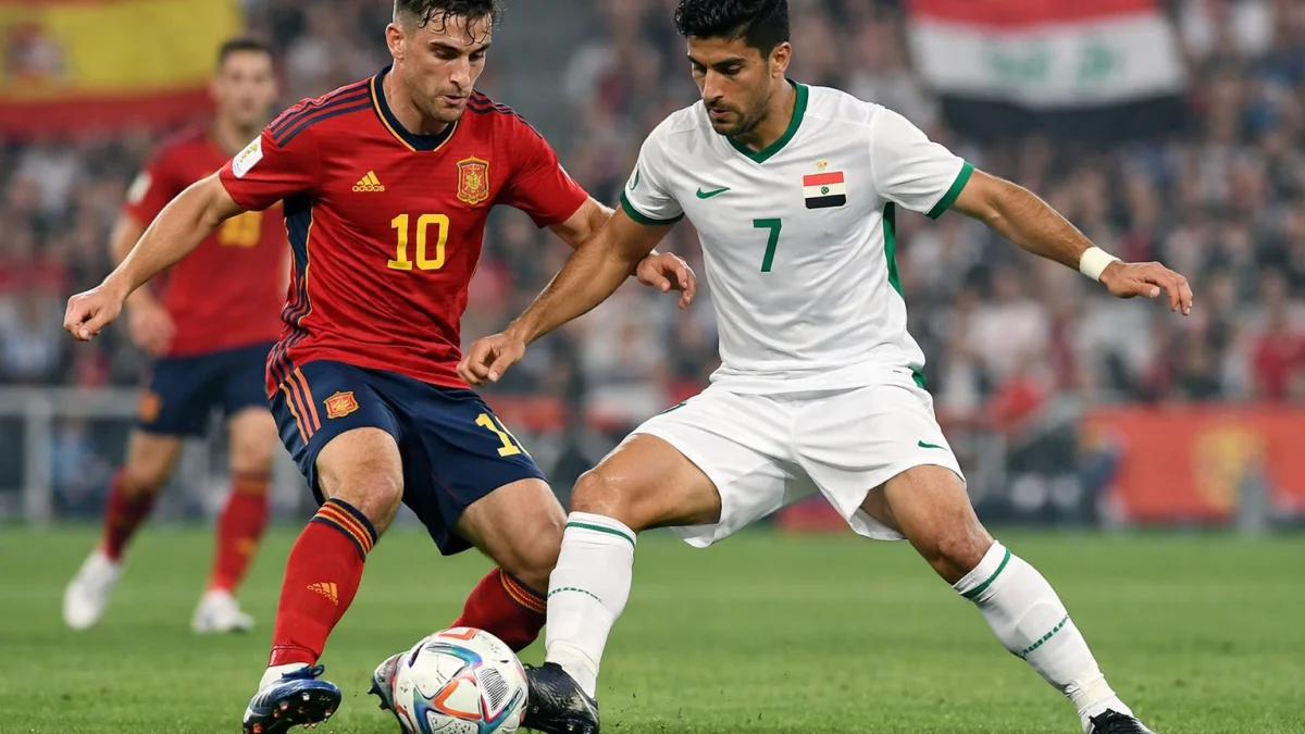 Spain Meets Iraq in Final World Cup Tune-Up Match