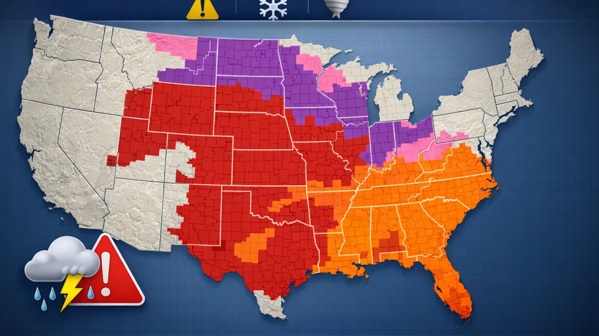 Severe Weather Alerts Issued for Tens of Millions of Americans
