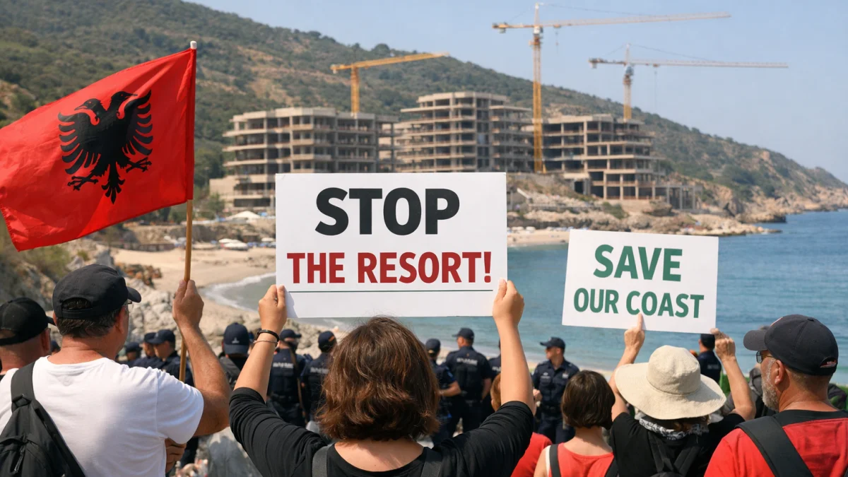 Jared Kushner Backed Luxury Resort Sparks Protests in Albania