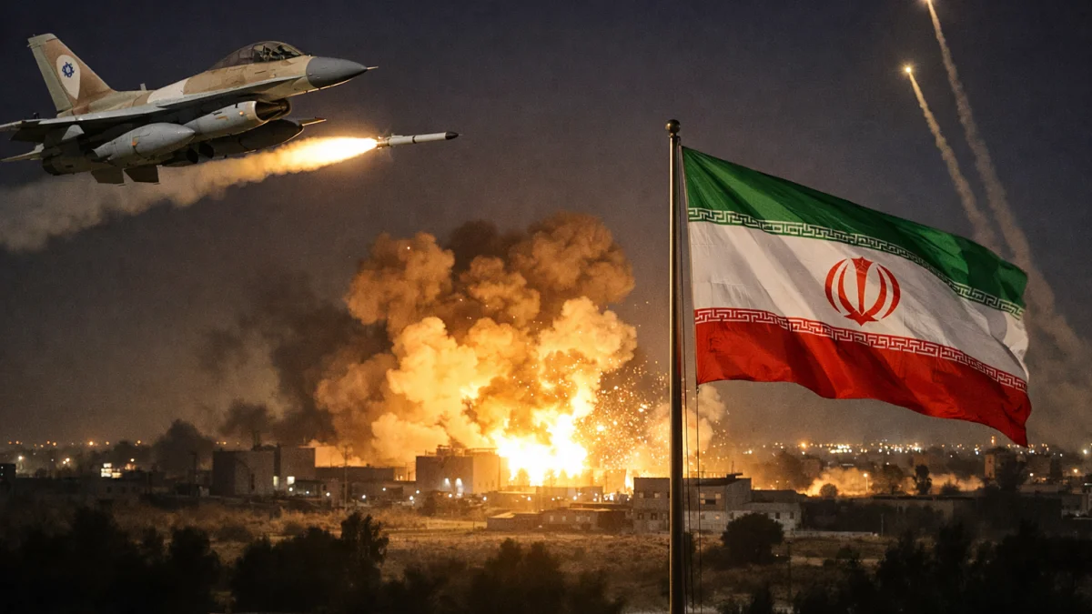 Israel Launches Strikes on Iran After Missile Barrage