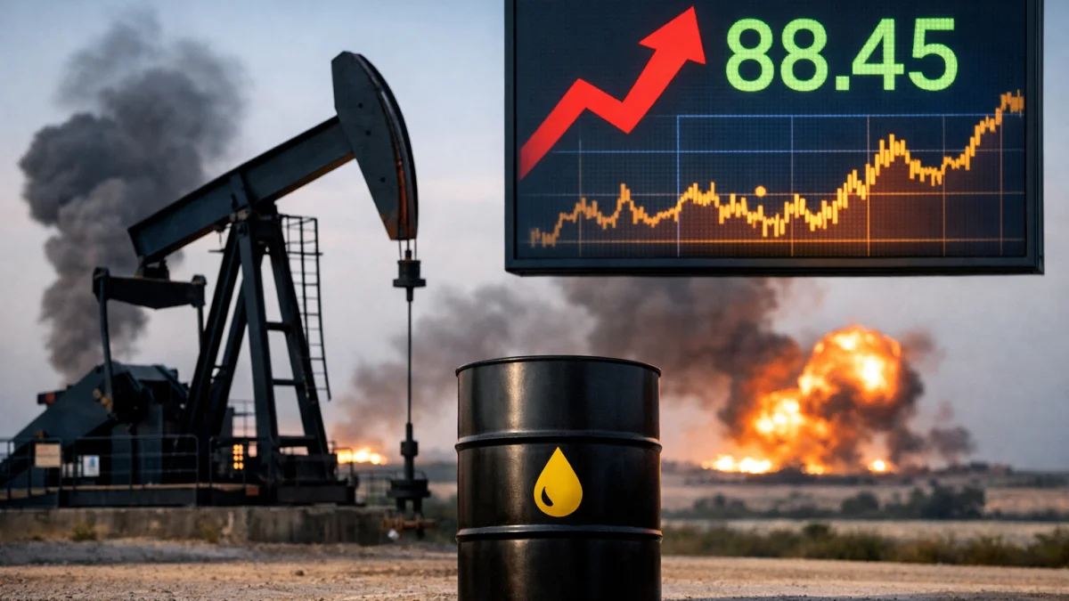 Oil Prices Surge as Iran Israel Conflict Disrupts Supply Fears
