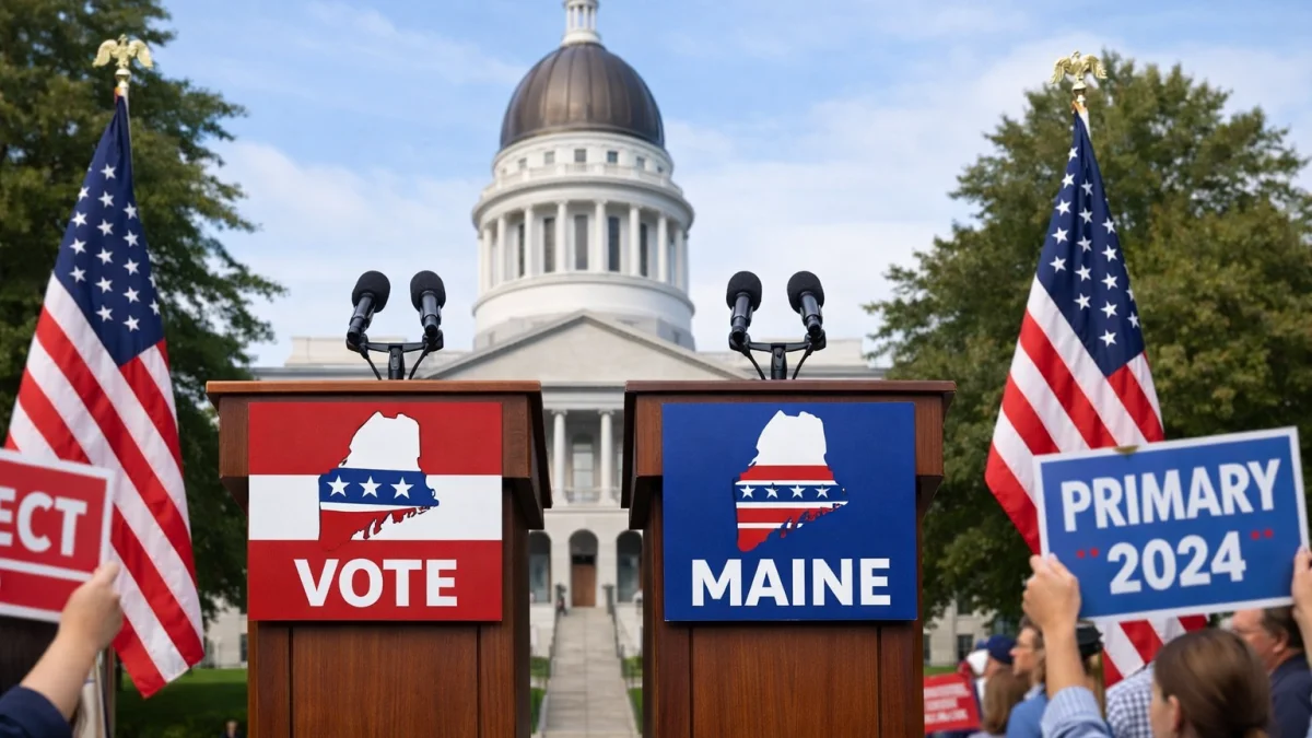 Senate Primary in Maine Draws National Attention Amid Scandals