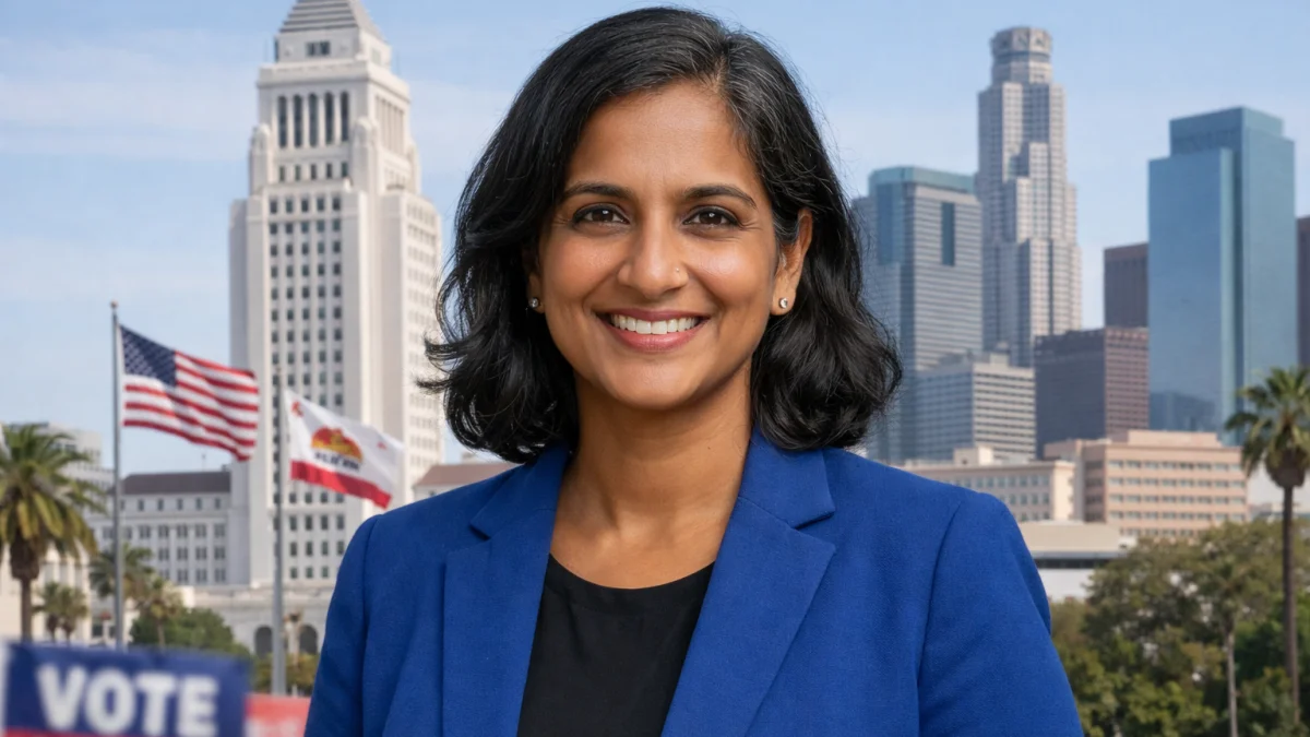 Nithya Raman Advances in Los Angeles Mayoral Primary Race