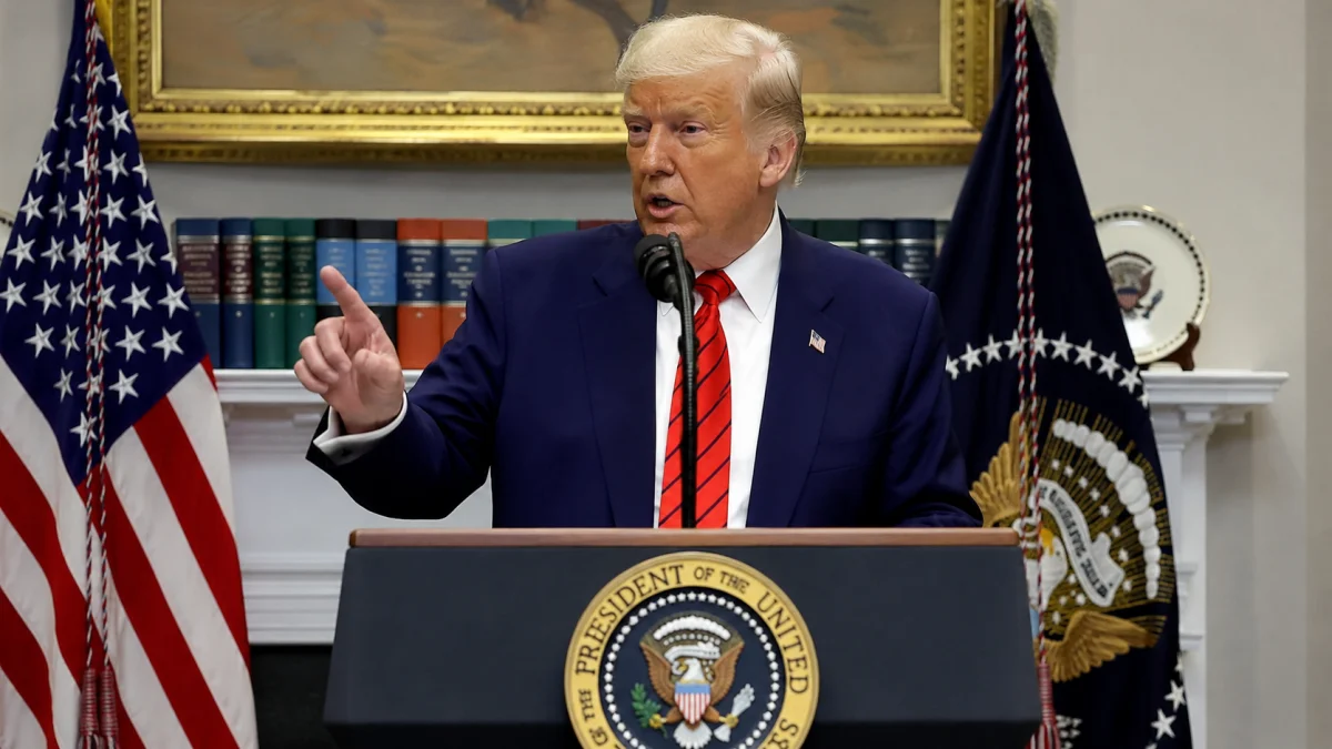 Trump Vows Strong US Response After Iran Downs American Helicopter