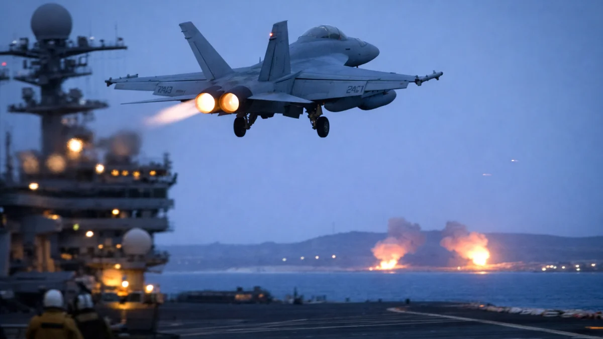 US Central Command Confirms Self Defense Strikes Against Iran