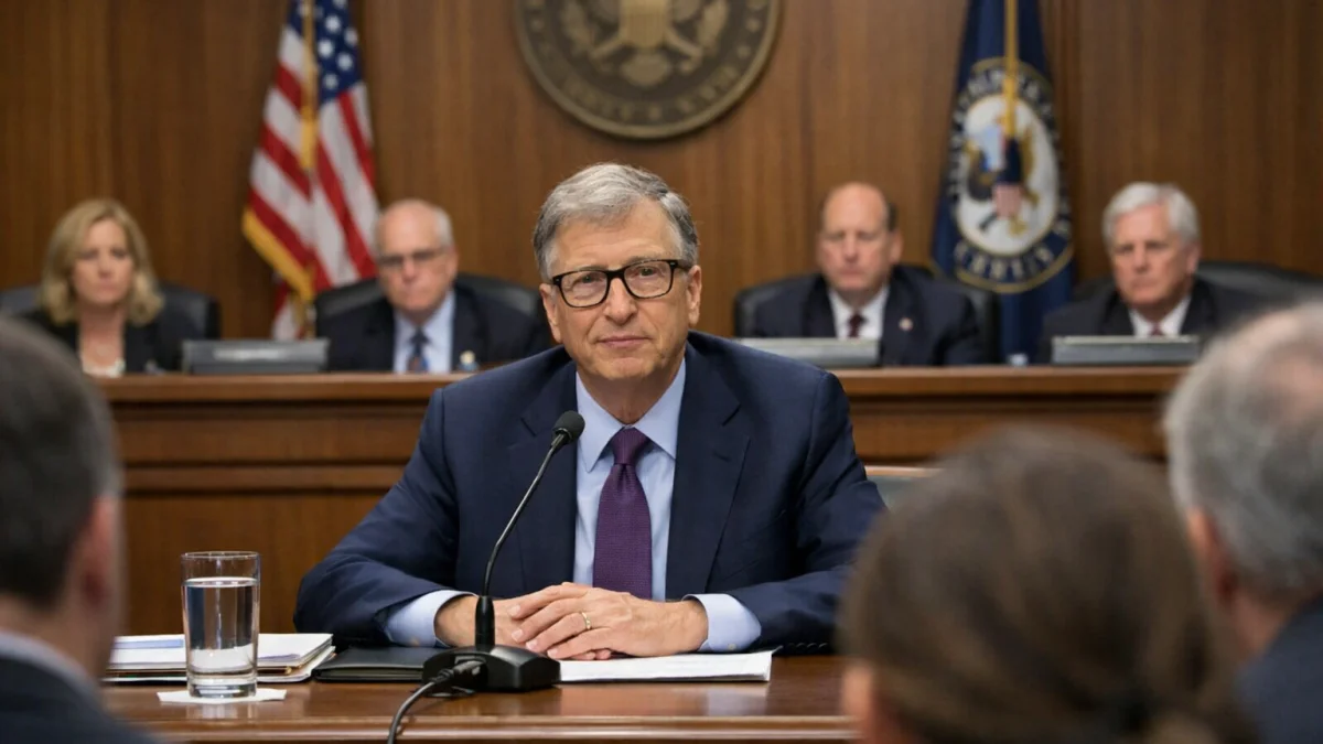 Bill Gates Appears Before Congress Over Epstein Connections Probe