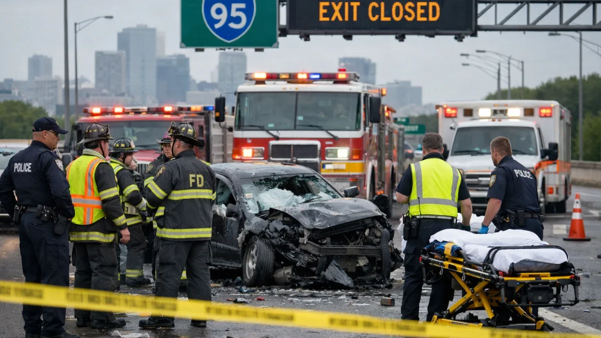 Fatal Crash Shuts Down Section of Interstate 95 in Major City