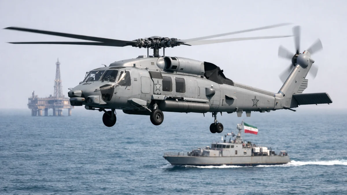 Iran Vows Retaliation After US Helicopter Incident in Gulf Region