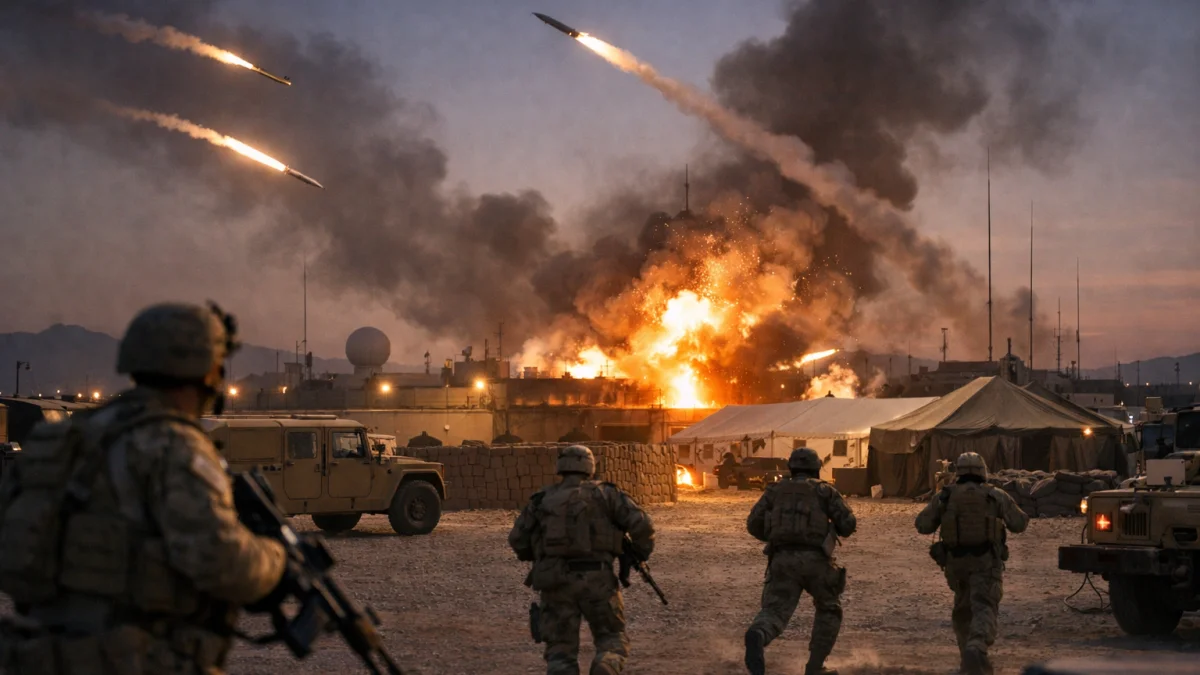 Iran Fires at US Bases in Jordan and Gulf States in Retaliation