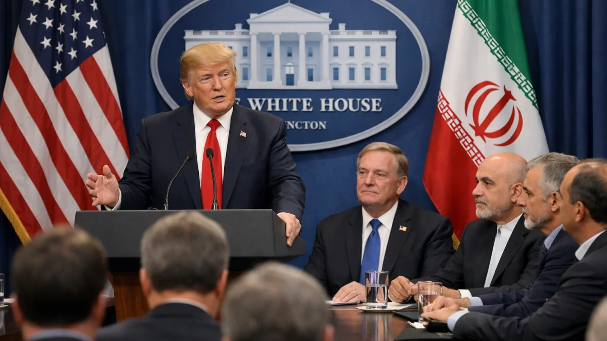 Trump Cancels Planned Strikes on Iran Citing Progress in Peace Talks