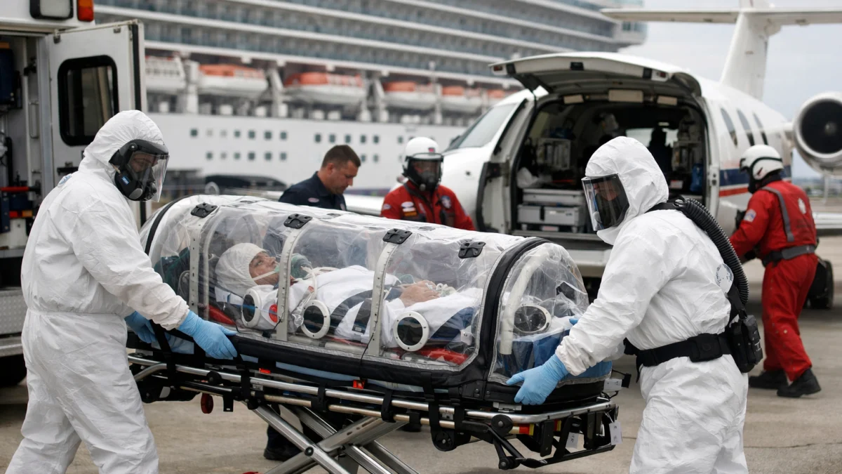 US Funds Emergency Evacuation of American from Hantavirus-Affected Cruise Ship