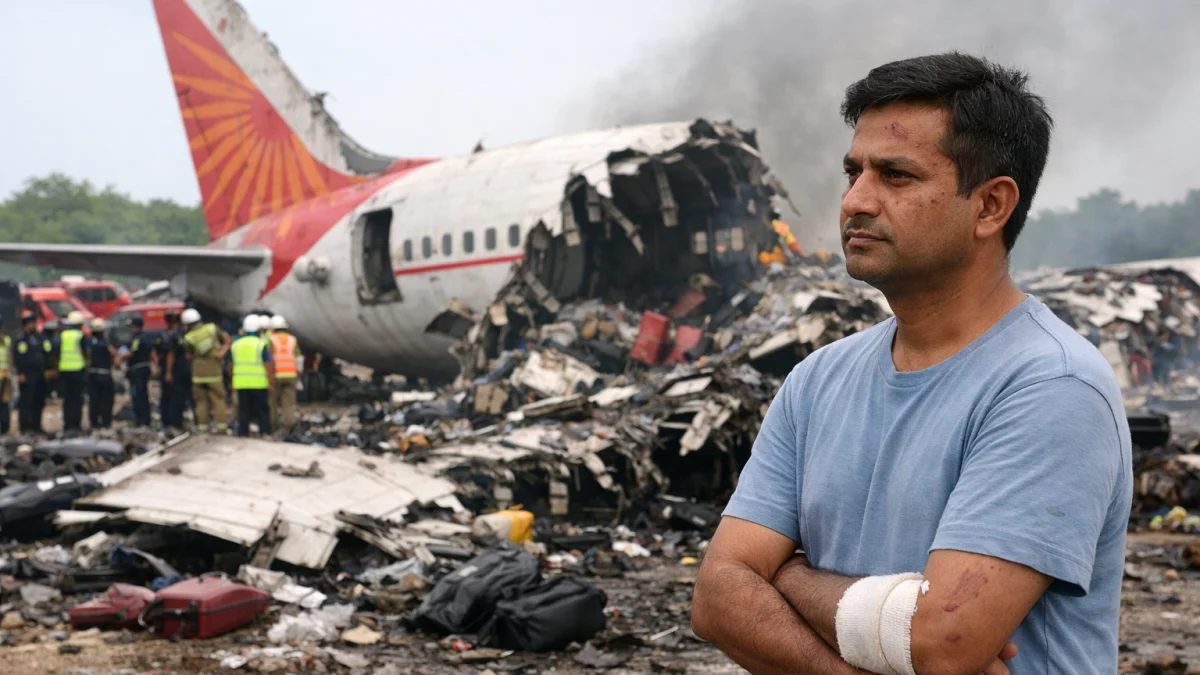 Air India Plane Crash Survivor Recounts Harrowing Escape One Year On
