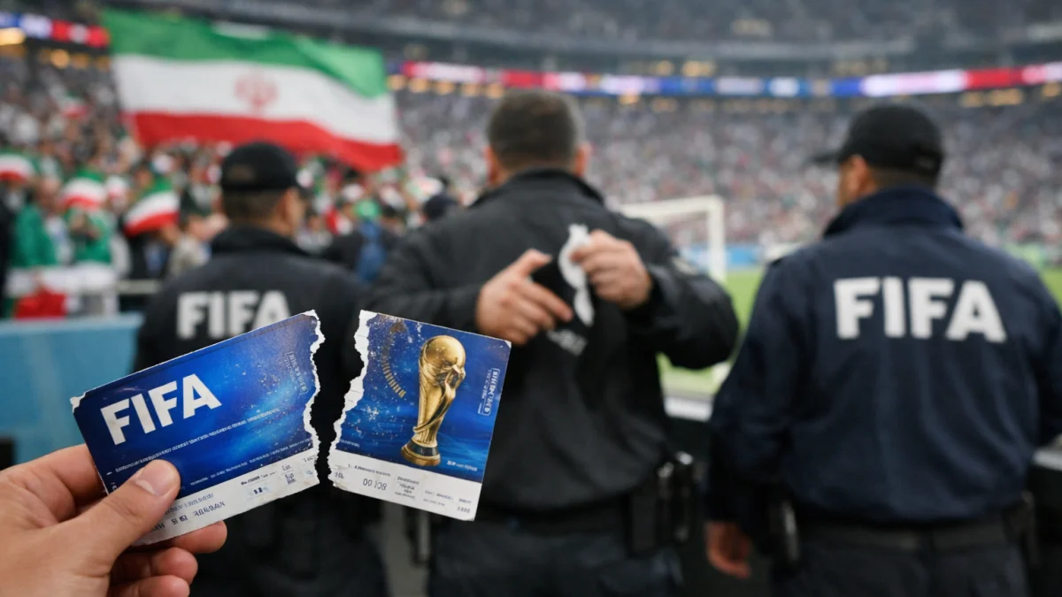 FIFA Revokes Iranian Fan Ticket Allocation for All Three Group Matches