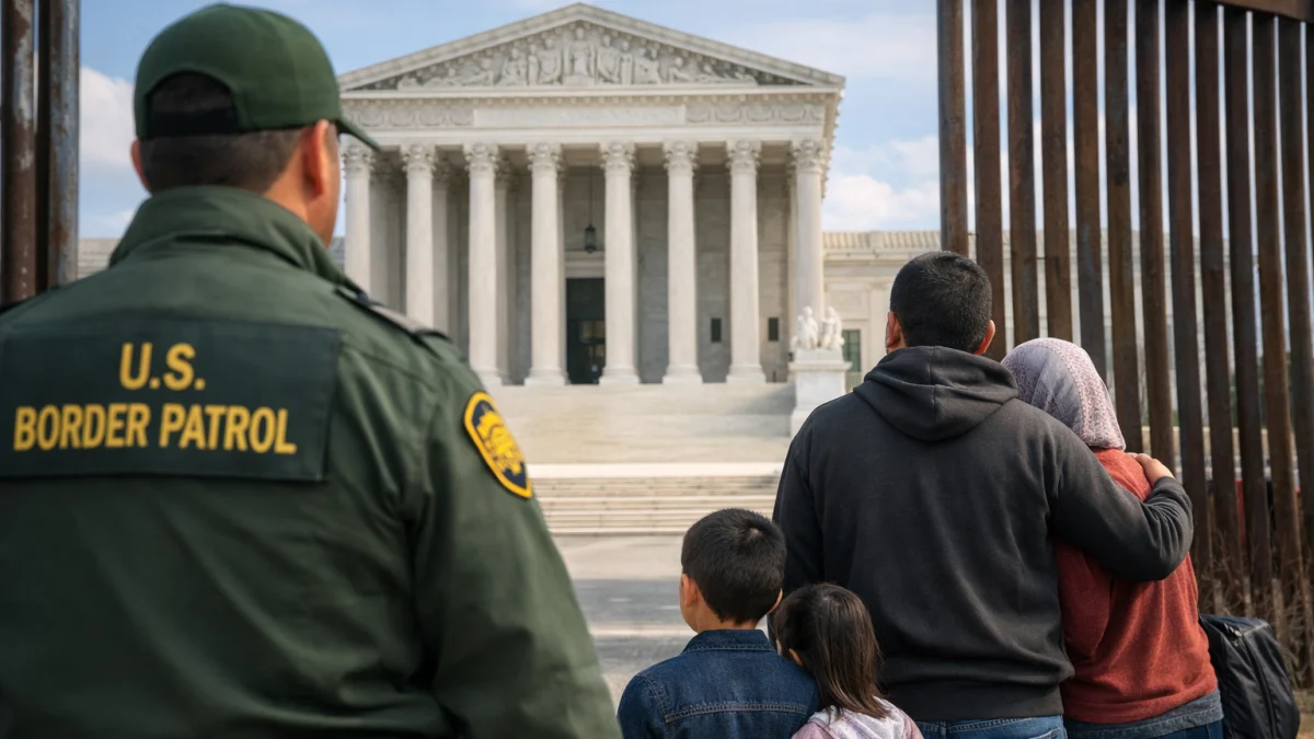 Supreme Court Agrees to Hear Asylum Seeker Rights Case at Southern Border