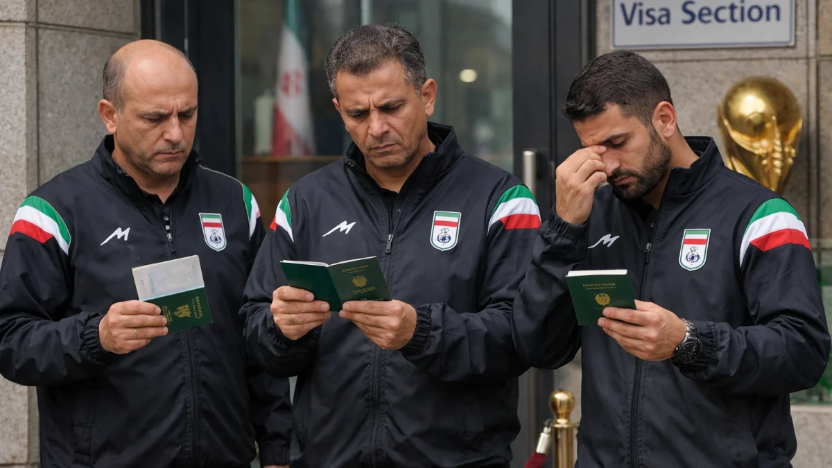 Iran World Cup Officials Denied Visas Days Before Tournament Opener