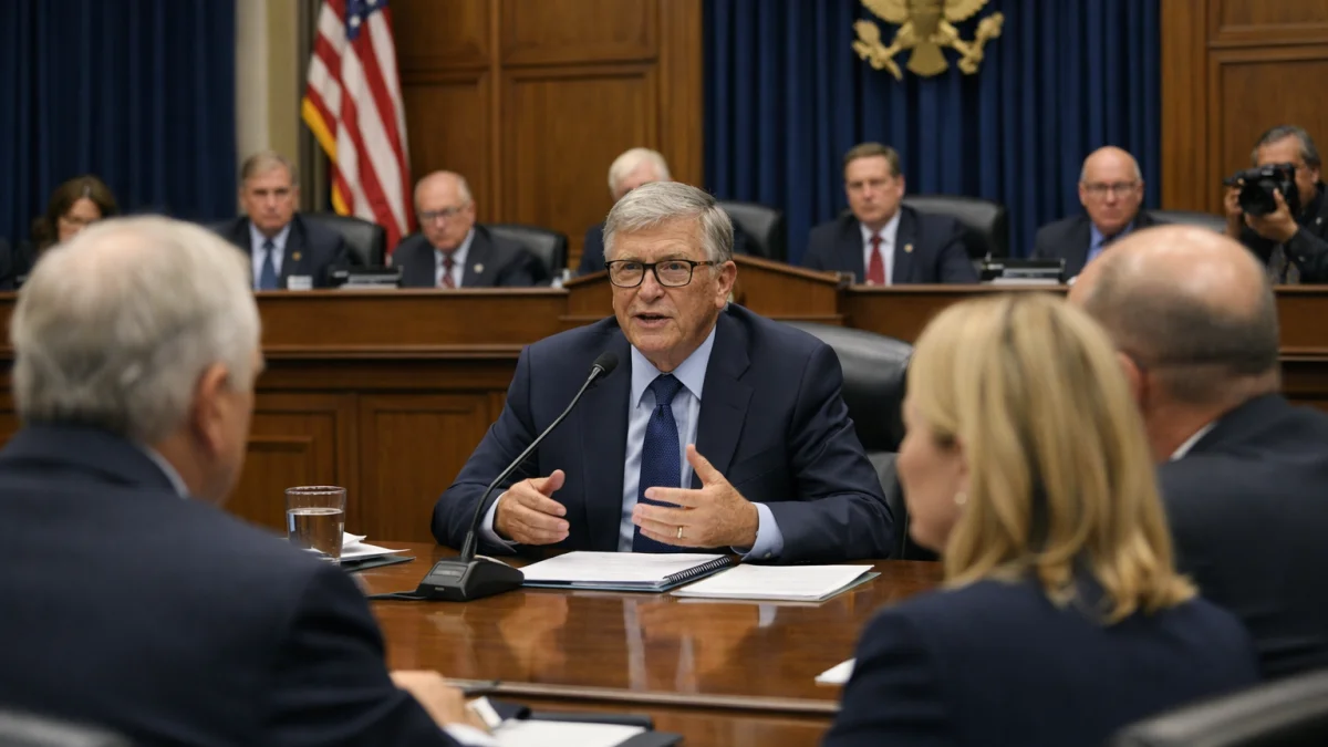 House Oversight Committee Interviews Bill Gates on Epstein Ties