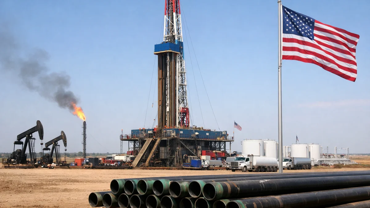 US Oil Production Expansion Cited as Buffer Against Iran Conflict Energy Costs